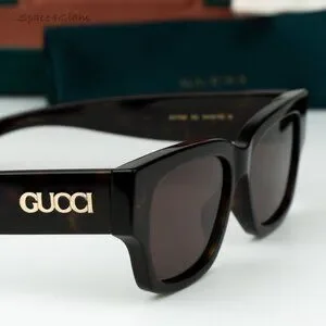 Gucci GG1794S 002 Square Sunglasses - Dark Havana/Brown Gucci GG1794S 002 - Sunglasses for Man – LookerOnline main image 3